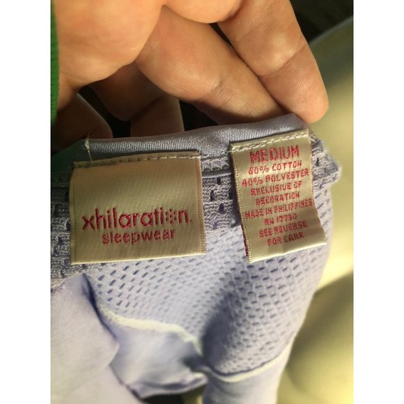 Y2K NWT Brooklyn 89 Purple mesh top tshirt - Picture 9 of 10